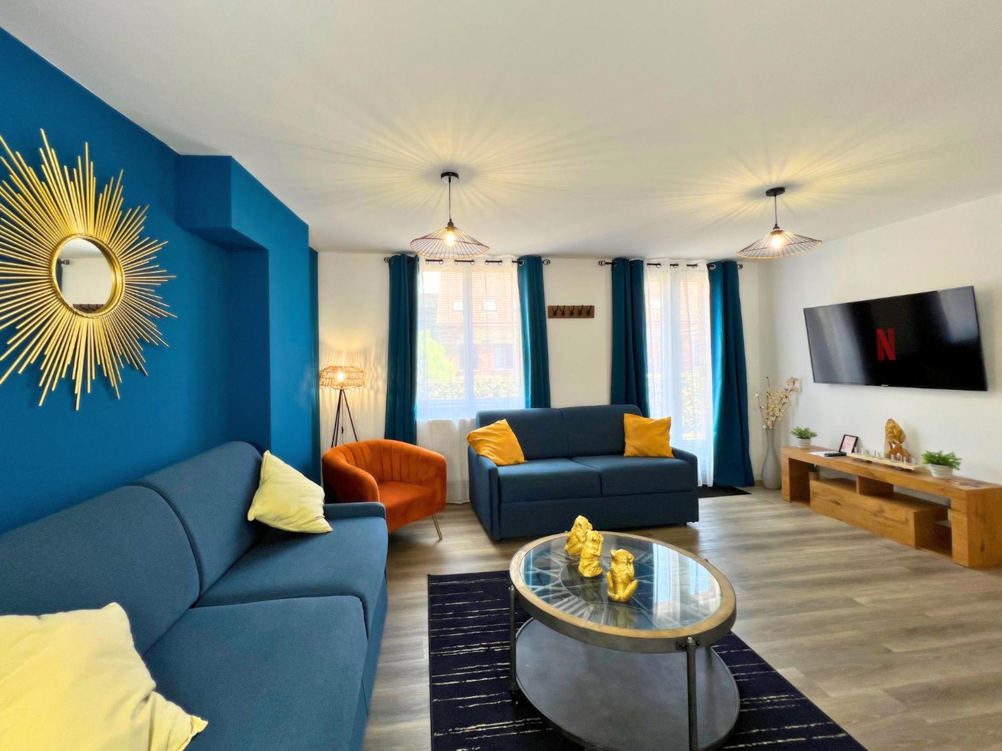 Le Spacieux A Saint-Omer - 2 Chambres, Centre Et Gare A Pied, Parking Gratuit Exterior foto